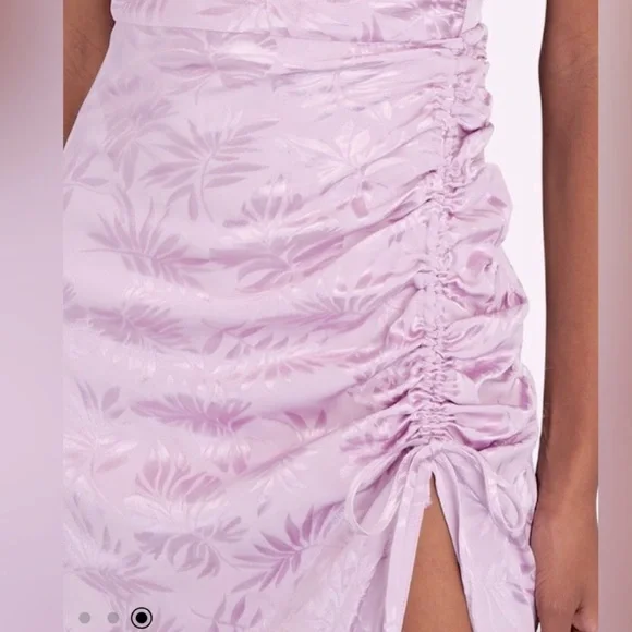 Saylor RTR Slip Style Midi Dress Lilac SZ S - Picture 2 of 7